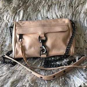Rebecca Minkoff Avery Crossbody Sand Leather Bag
